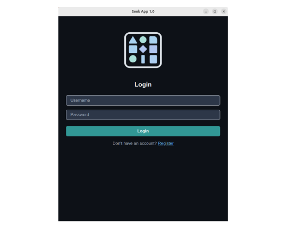 Linux login screen